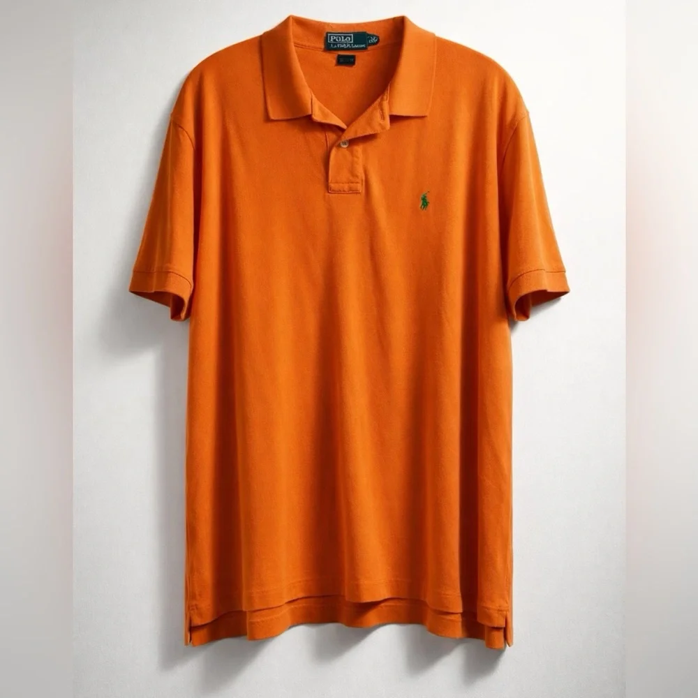 Ralph Lauren Vibrant Orange Polo Shirt